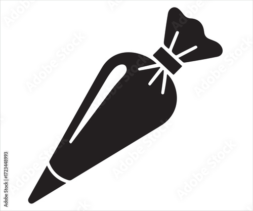 Black silhouette of carrot vegetable icon representing healthy organic food and farming