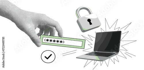 Protecting Digital Assets A Visual Representation of Cybersecurity Measures and Data Security