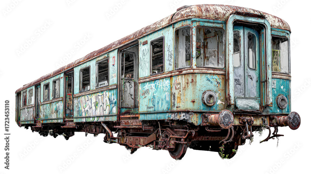 Fototapeta premium old steam train
