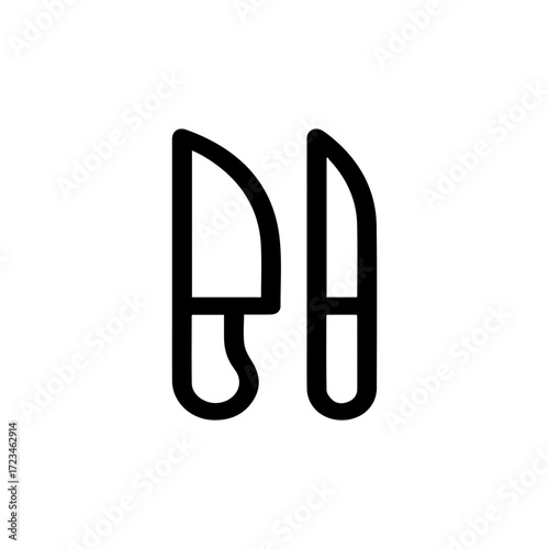 Kitchen Knives Icon