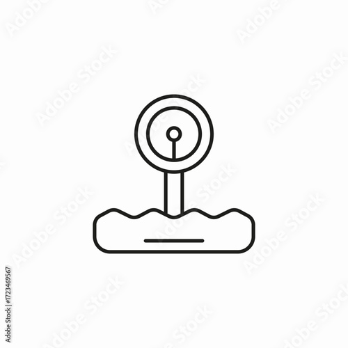 smart light switch icon sign vector