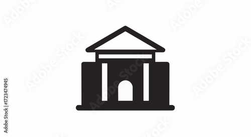 Icon vector museum