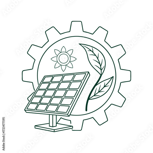Vector illustration of a mobile phone icon with a shopping cart, symbolizing online business and technology