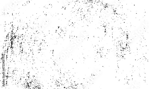 Distress overlay texture vector with grain noise grunge and dust background  Scratched distressed grain texture with grunge noise overlay black and white  Vintage grunge background with distressed g