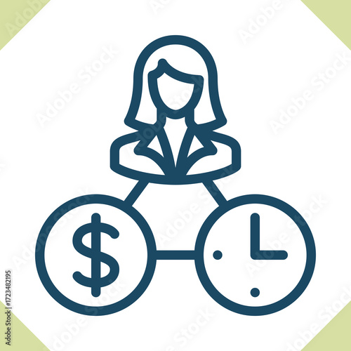 Businesswoman Icon