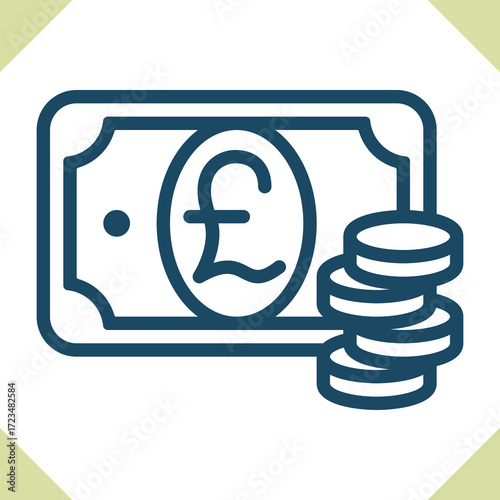 Currency - Pound Icon