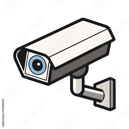 security camera icon vector illustration design