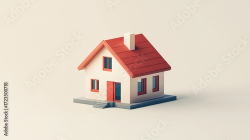 rel minimalist logo for a real estate agency disassembly