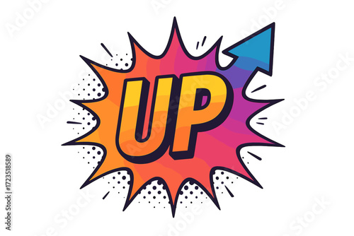 Comic style 3d icon set. pop art, retro, colorful, fun graphic icons for creativity