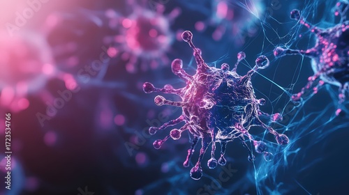 pathogens immune system network holographic projection