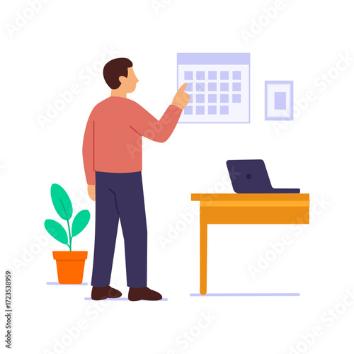 Neat Stacking Of Office Records