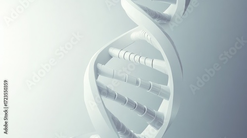 sequence minimalist style of dna helix disassembly