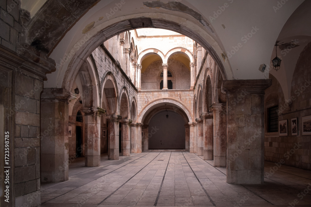 Fototapeta premium interior of the cathedral o