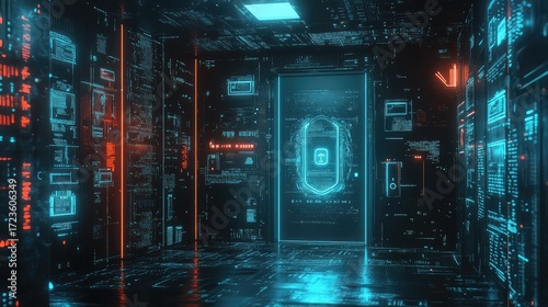 disruption glitch in the data stream from the smart lock system