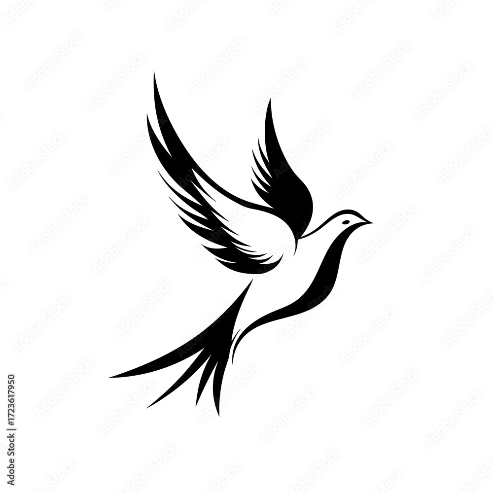 Obraz premium vector illustration of an eagle