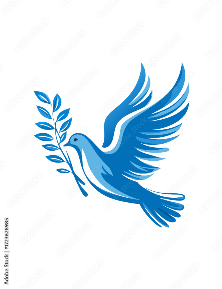 Obraz premium dove with wings