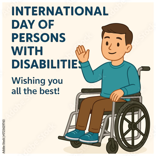 International Day of Persons with Disabilities Awareness Design Template