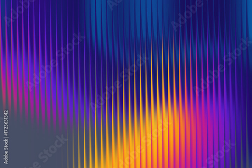 Abstract Energy Stream – Bright Gradient Ripples in Motion