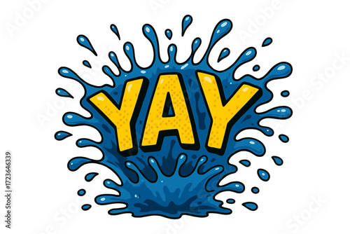 Positive expressiveness icon set. celebration, exclamation icons in flat style.