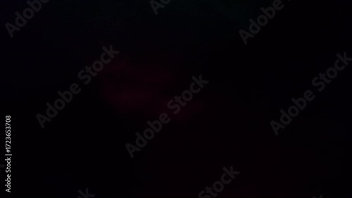 Stylish organic light leak transition with soft prism glow and dreamy bokeh for creative video projects