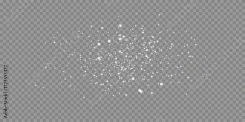 White Glitter Bokeh Lights Texture Design