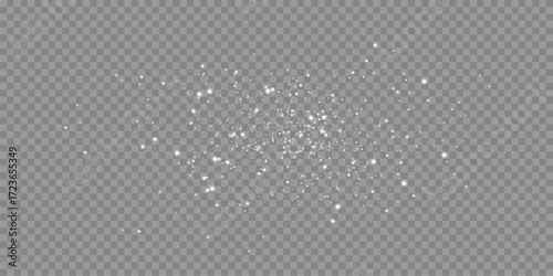 Bright Glittering Sparkles and Glow Effect