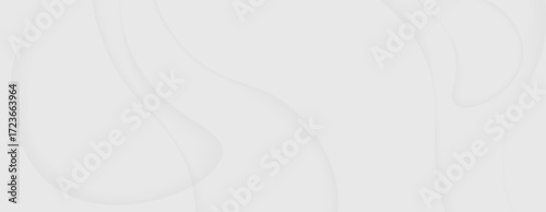 Modern soft flowing white minimalist abstract background