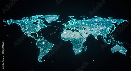 Financial World Map Data
