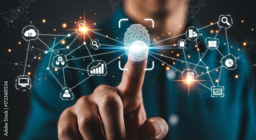 Fingerprint Authentication Technology and Digital Network