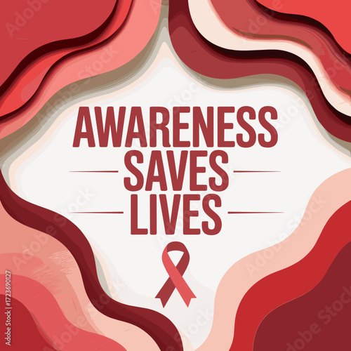Awareness Saves Lives Sickle Cell Poster