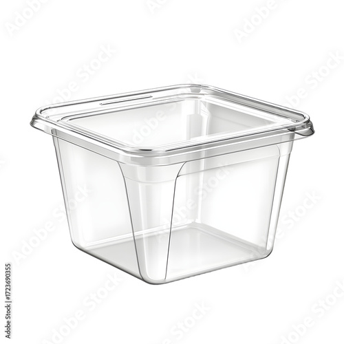 Clear Plastic Food Container for Takeaway Meals: Professional Packaging Solution