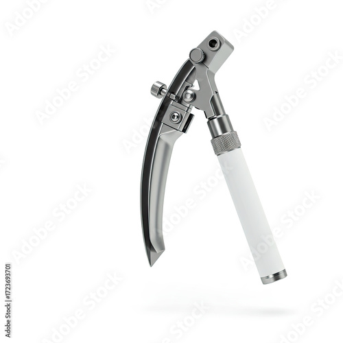 layngoscope on white background