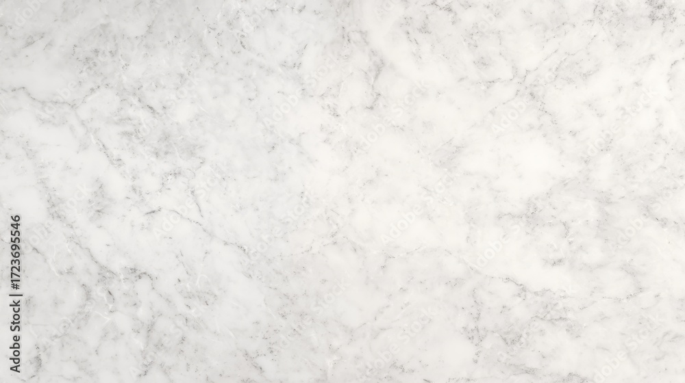 Fototapeta premium Soft White Marble Texture with Subtle Gray Veins and Elegant Polished Stone Surface