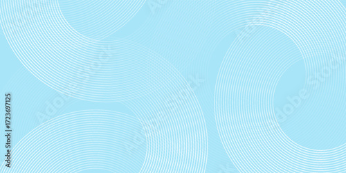 Simple abstract background blue white gradations circle style element nice good modern vector