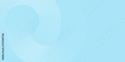 Simple abstract background blue white gradations circle style element nice good