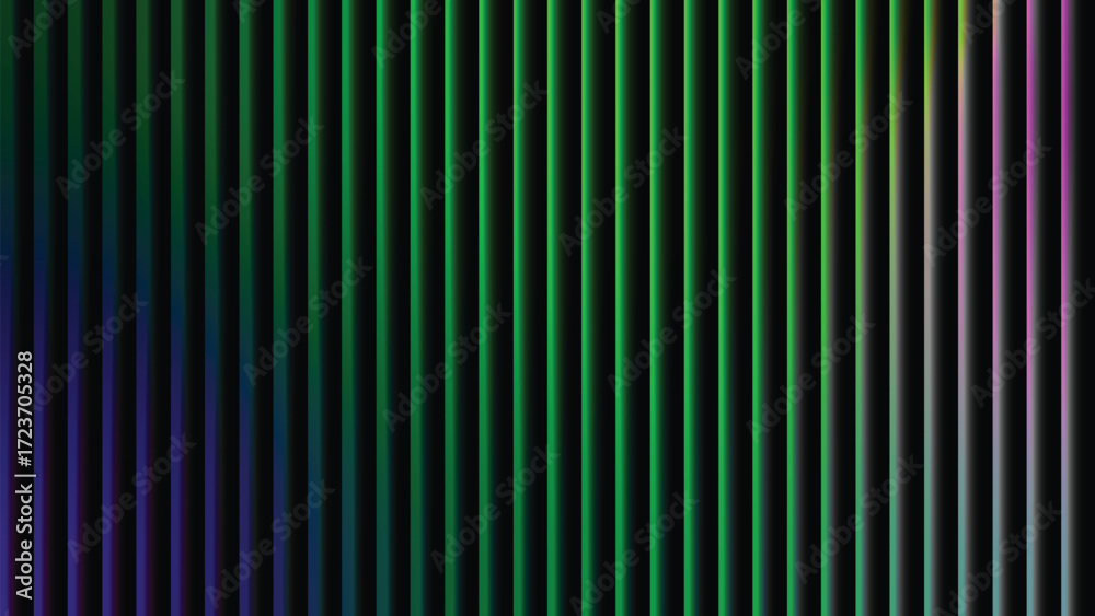 Fototapeta premium Vertical Stripes Fractal Glass Gradient Background Design Blur Pattern.