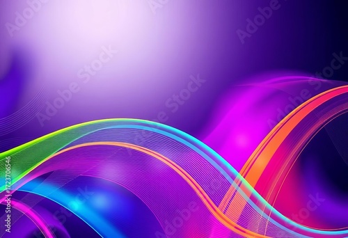 Abstract flowing lines create dynamic, colorful vector background,  lines,  colorful