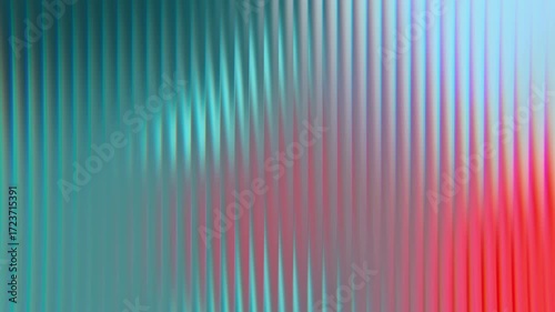 Reeded Glass Gradient Loop — Colorful Abstract Motion Background (4K)