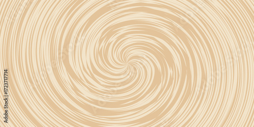 Beige marble acrylic swirl seamless pattern. Coffee latte, caramel, ice cream texture. 1970s trippy psychedelic waves print background.