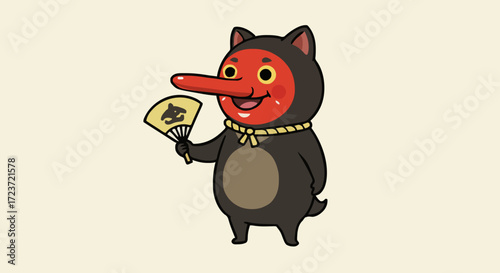 Vector illustration yokai