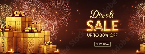Celebrate Diwali with Stunning Gold Gifts and Festive Fireworks - Shop Our Exclusive Sale Now for Up to 30% Off, Perfect for Holiday Promotions