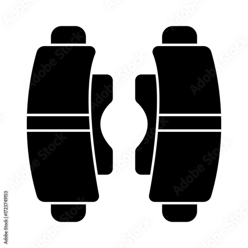 Brake Pads icon design