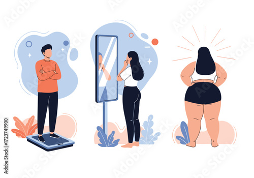 Understanding body image and weight perception in people.