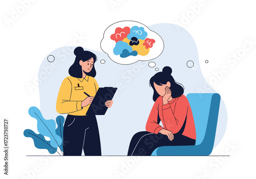 Mental health support and psychological counseling for emotional well-being.