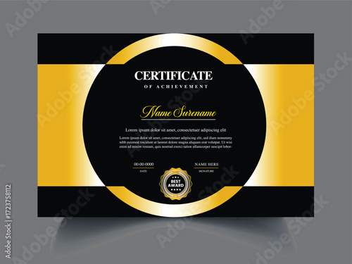 Customize & Clean Competition Certificate Templates