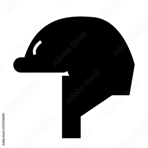 helmet for horse riding vector