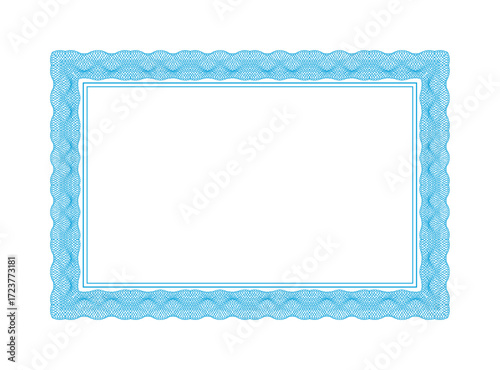 Modern and Unique Certificate Border Design