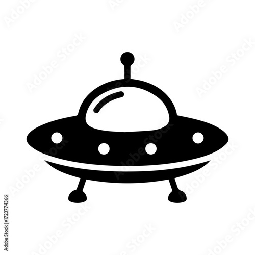UFO Spaceship Icon