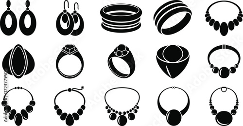Jewelry and Accessories Icons
Keywords: Earrings, Rings, Bracelets, Necklaces, Adornments, Ornaments, Gems, Fashion, Style, Glamour, Accessories, Luxury, Personal, Embellishment, Jewels
9.8s
Use Arrow