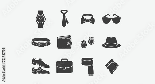 Fashion Accessories Silhouettes